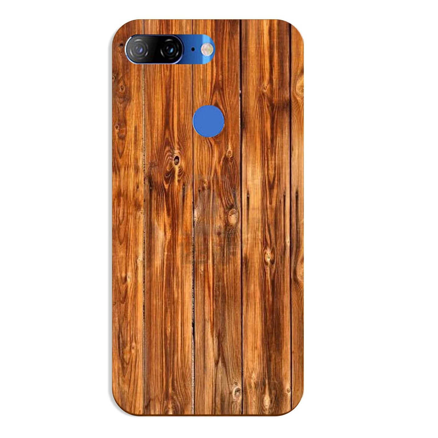 Wooden Texture Mobile Back Case for Lenovo K9 / K9 Plus (Design - 376)