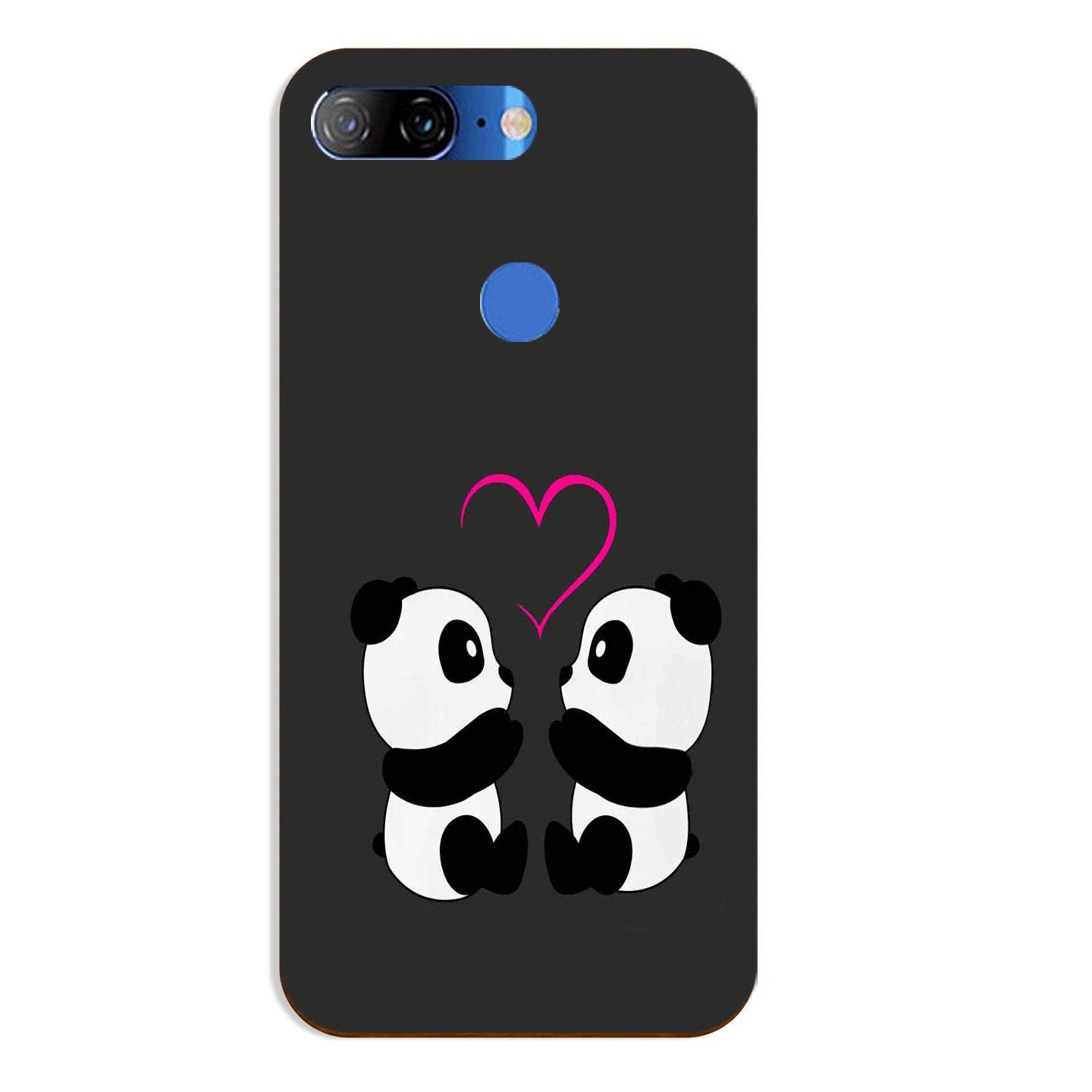 Panda Love Mobile Back Case for Lenovo K9 / K9 Plus (Design - 398)