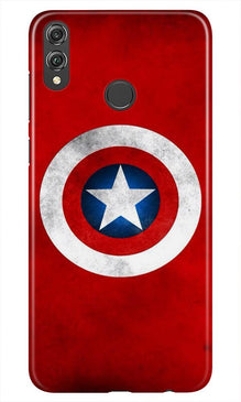 Captain America Mobile Back Case for Lenovo A6 Note (Design - 249)