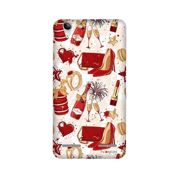 Girlish Mobile Back Case for Lenovo K5 / K5 Plus (Design - 312)