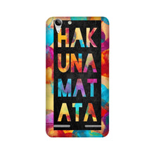 Hakuna Matata Mobile Back Case for Lenovo K5 / K5 Plus (Design - 323)