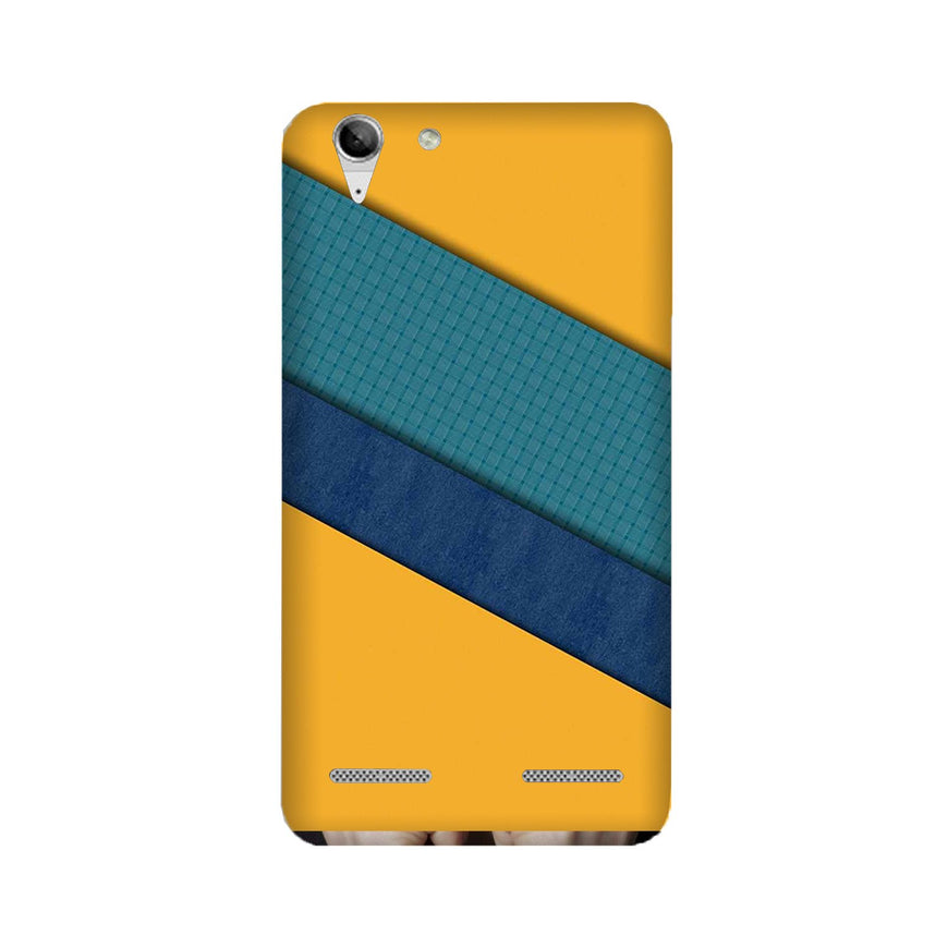 Diagonal Pattern Mobile Back Case for Lenovo K5 / K5 Plus (Design - 370)