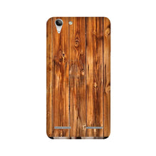 Wooden Texture Mobile Back Case for Lenovo K5 / K5 Plus (Design - 376)