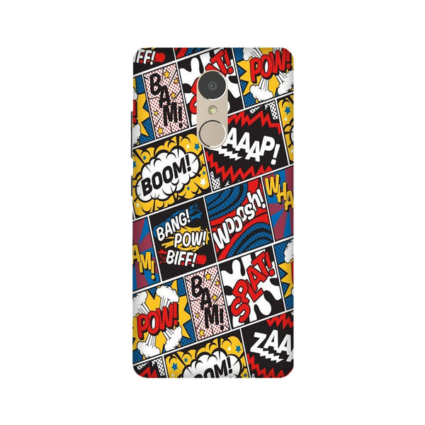 Boom Mobile Back Case for Lenovo K6 / K6 Power (Design - 302)
