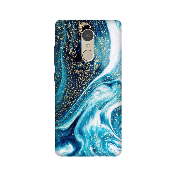 Marble Texture Mobile Back Case for Lenovo K6 Note (Design - 308)