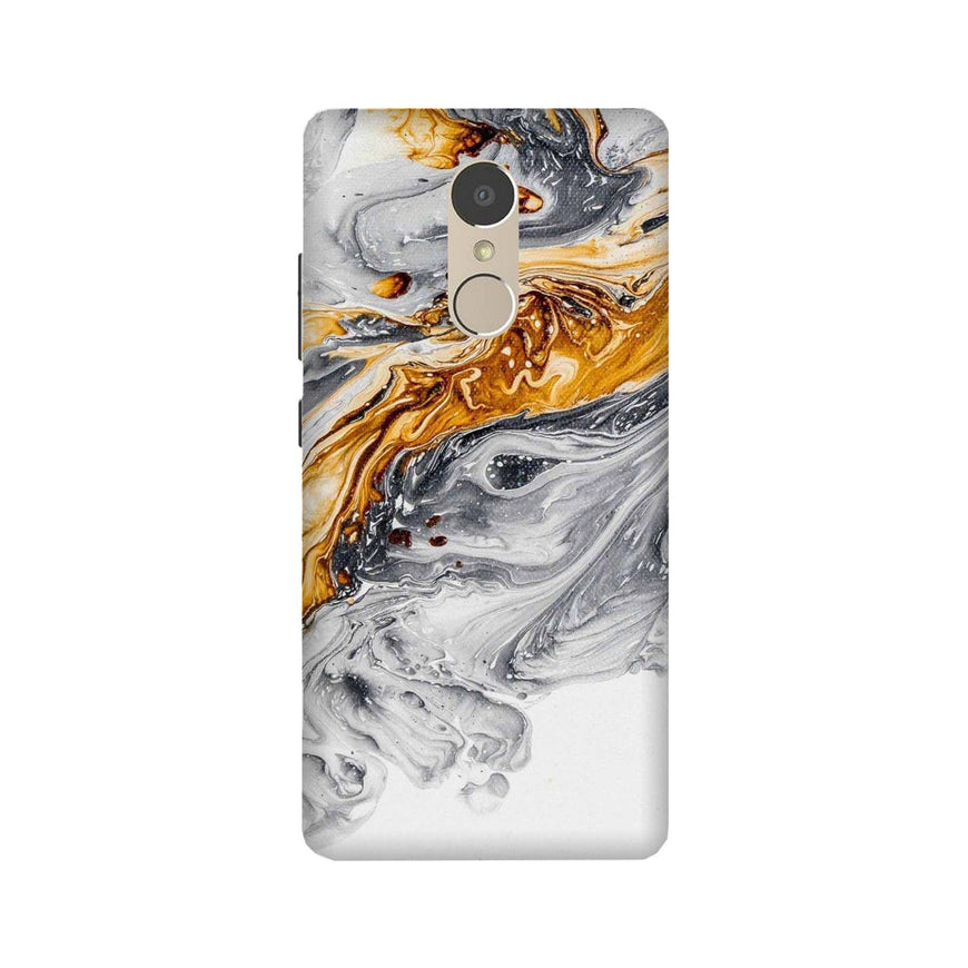 Marble Texture Mobile Back Case for Lenovo K6 Note (Design - 310)