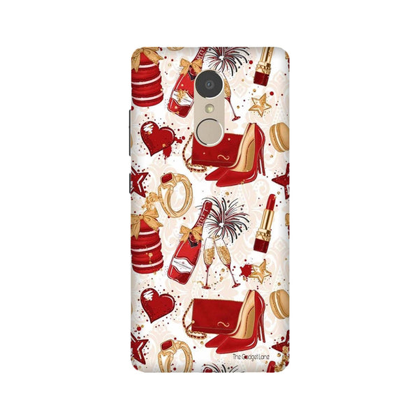 Girlish Mobile Back Case for Lenovo K6 Note (Design - 312)