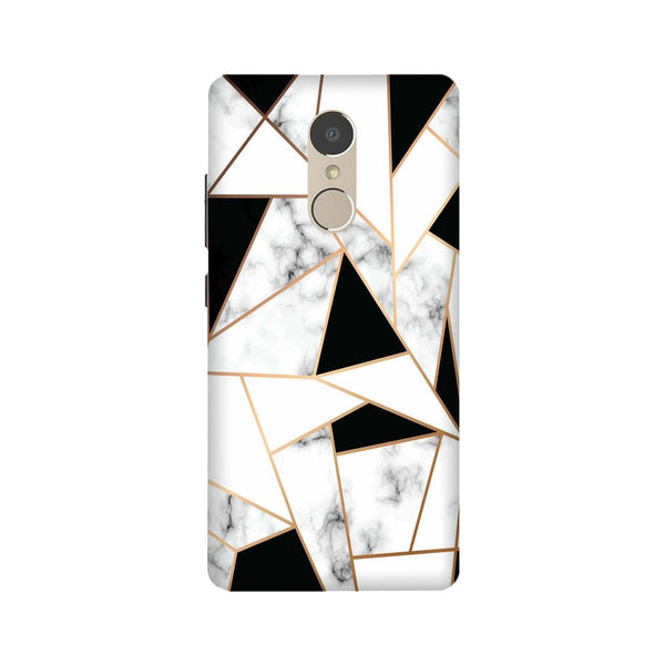 Marble Texture Mobile Back Case for Lenovo K6 / K6 Power (Design - 322)