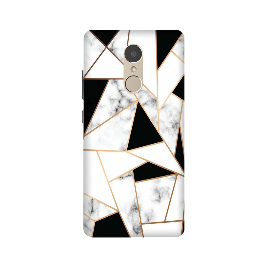 Marble Texture Mobile Back Case for Lenovo K6 / K6 Power (Design - 322)