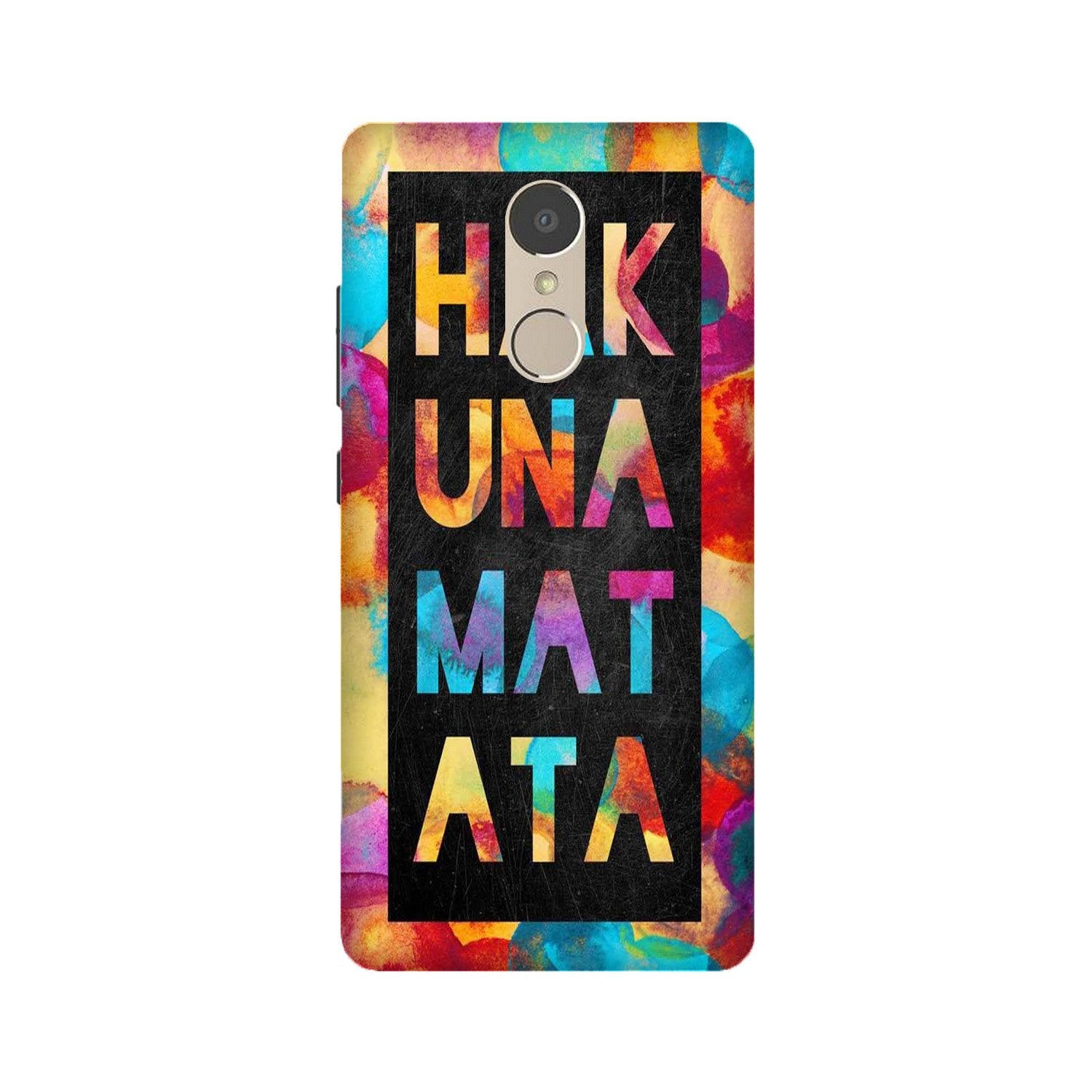Hakuna Matata Mobile Back Case for Lenovo K6 Note (Design - 323)