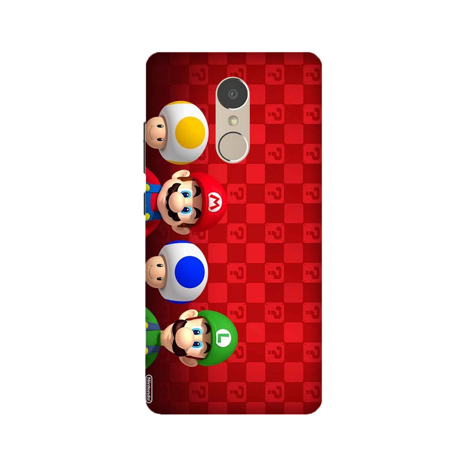 Mario Mobile Back Case for Lenovo K6 Note (Design - 337)