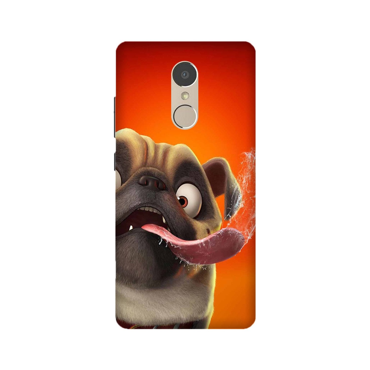 Dog Mobile Back Case for Lenovo K6 Note (Design - 343)