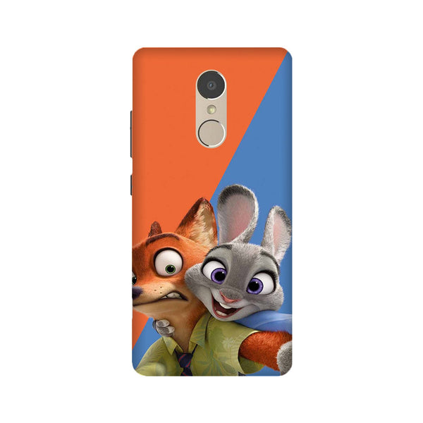 Cartoon Mobile Back Case for Lenovo K6 Note (Design - 346)