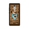 Love Coffee Mobile Back Case for Lenovo K6 / K6 Power (Design - 351)