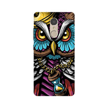 Owl Mobile Back Case for Lenovo K6 Note (Design - 359)