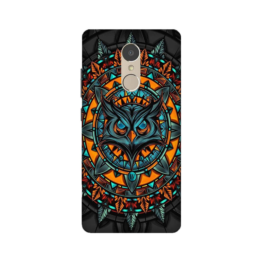 Owl Mobile Back Case for Lenovo K6 / K6 Power (Design - 360)
