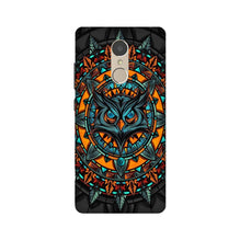 Owl Mobile Back Case for Lenovo K6 Note (Design - 360)