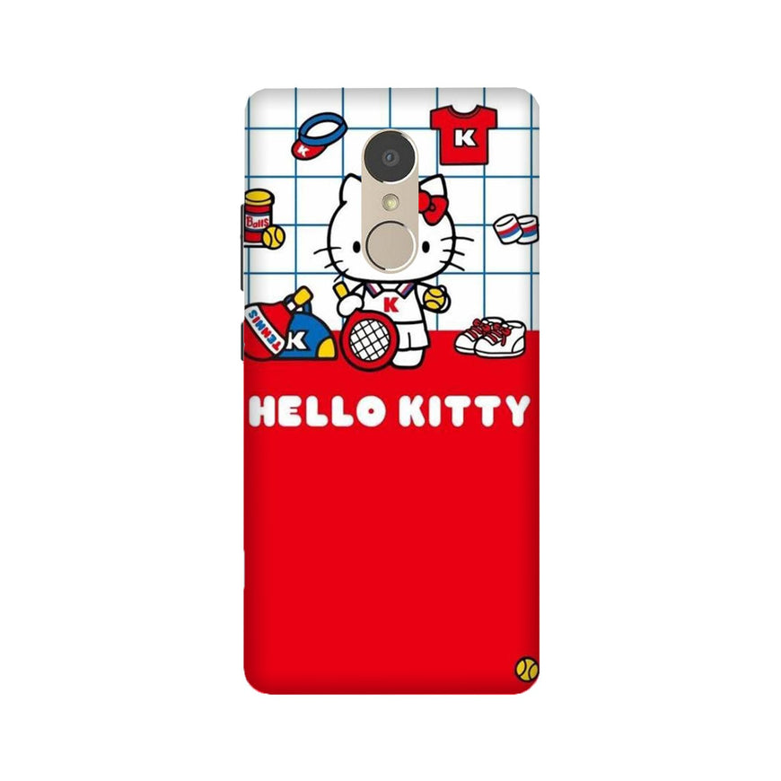 Hello Kitty Mobile Back Case for Lenovo K6 Note (Design - 363)