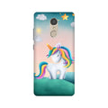 Unicorn Mobile Back Case for Lenovo K6 Note (Design - 366)