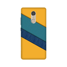 Diagonal Pattern Mobile Back Case for Lenovo K6 Note (Design - 370)