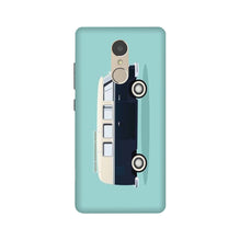 Travel Bus Mobile Back Case for Lenovo K6 Note (Design - 379)