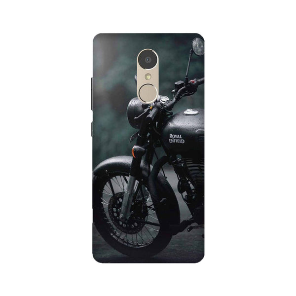 Royal Enfield Mobile Back Case for Lenovo K6 Note (Design - 380)