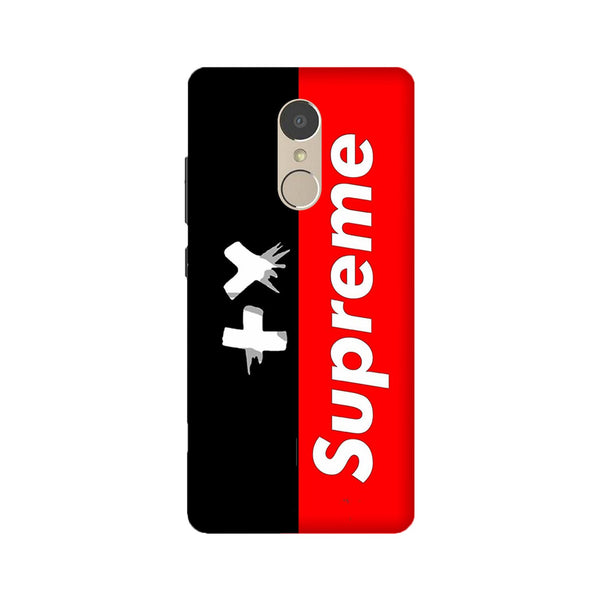 Supreme Mobile Back Case for Lenovo K6 / K6 Power (Design - 389)