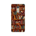 Book Shelf Mobile Back Case for Lenovo K6 / K6 Power (Design - 390)