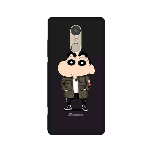 Shin Chan Mobile Back Case for Lenovo K6 Note (Design - 391)