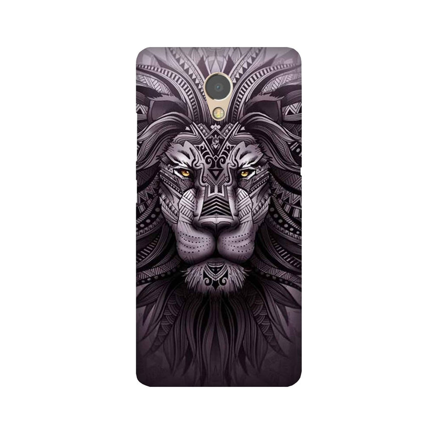 Lion Mobile Back Case for Lenovo P2 (Design - 315)