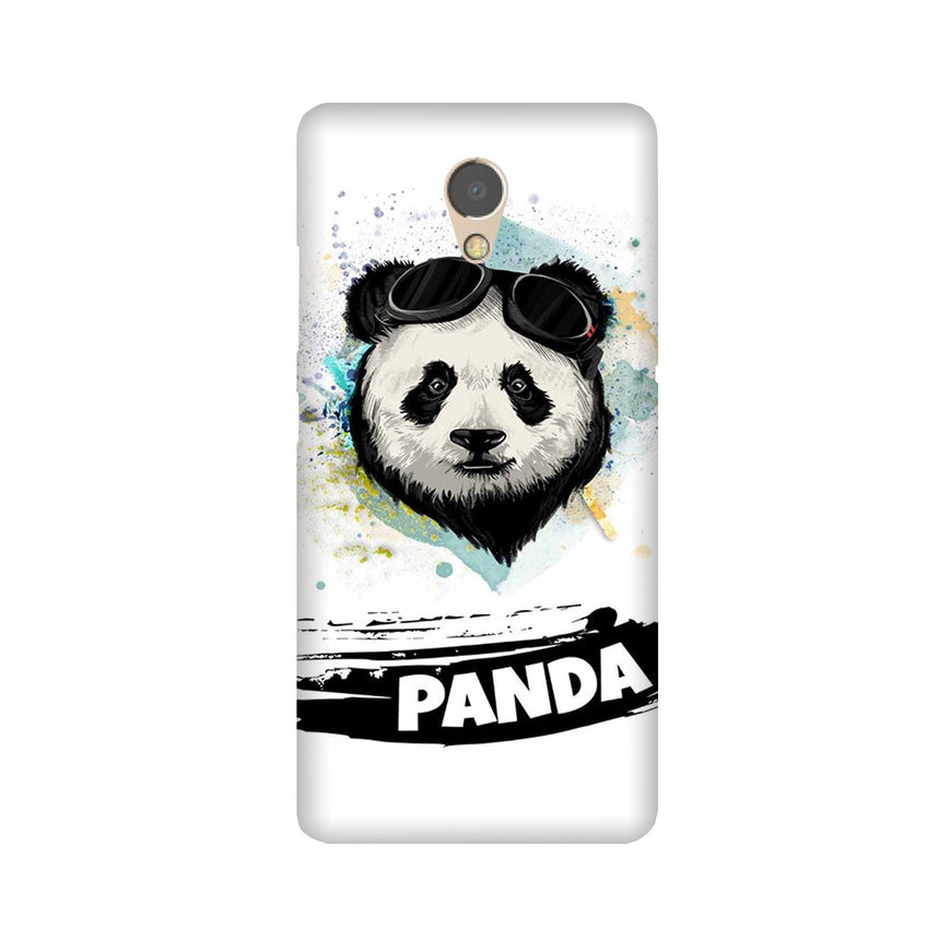 Panda Mobile Back Case for Lenovo P2 (Design - 319)
