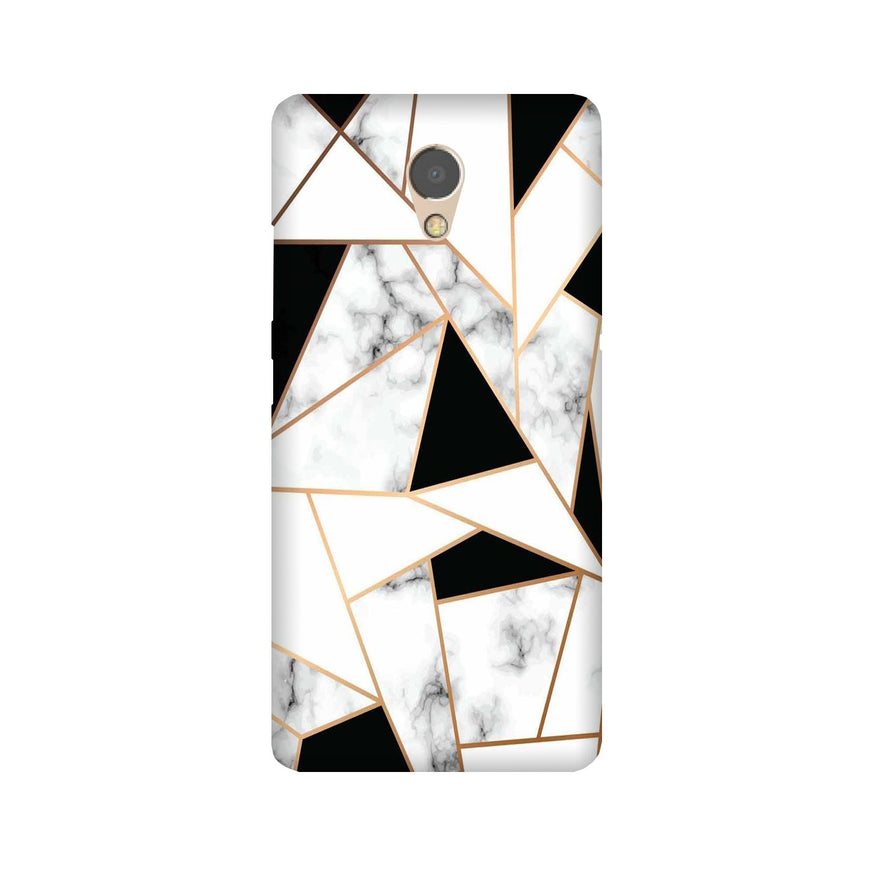 Marble Texture Mobile Back Case for Lenovo P2 (Design - 322)