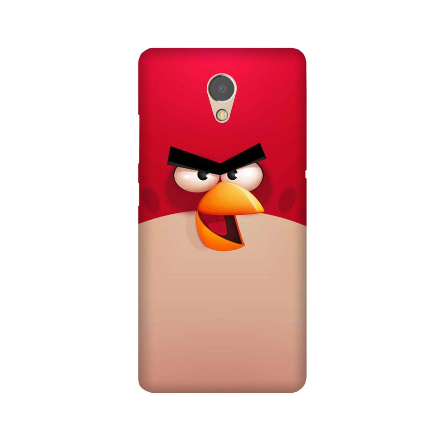 Angry Bird Red Mobile Back Case for Lenovo P2 (Design - 325)