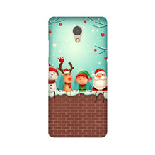 Santa Claus Mobile Back Case for Lenovo P2 (Design - 334)