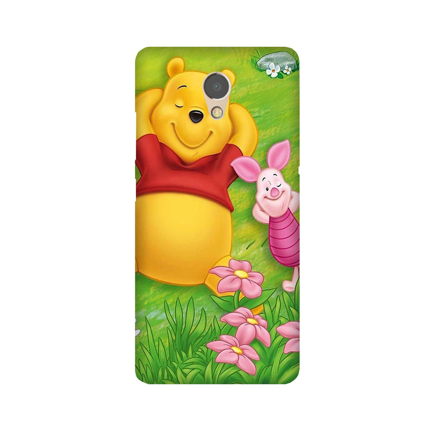 Winnie The Pooh Mobile Back Case for Lenovo P2 (Design - 348)