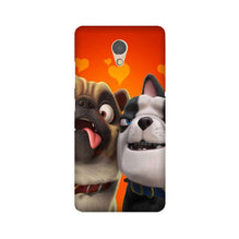 Dog Puppy Mobile Back Case for Lenovo P2 (Design - 350)
