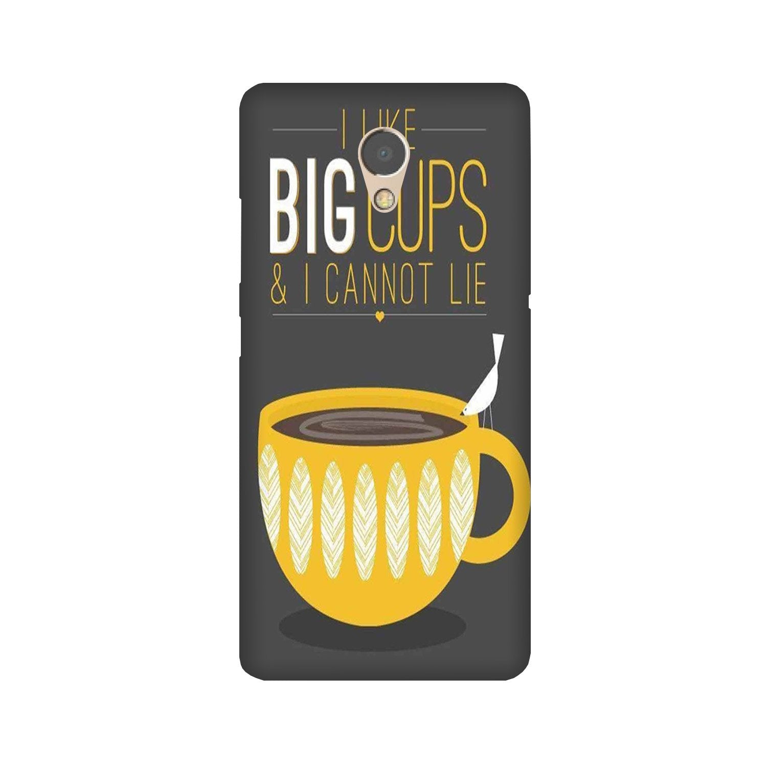 Big Cups Coffee Mobile Back Case for Lenovo P2 (Design - 352)