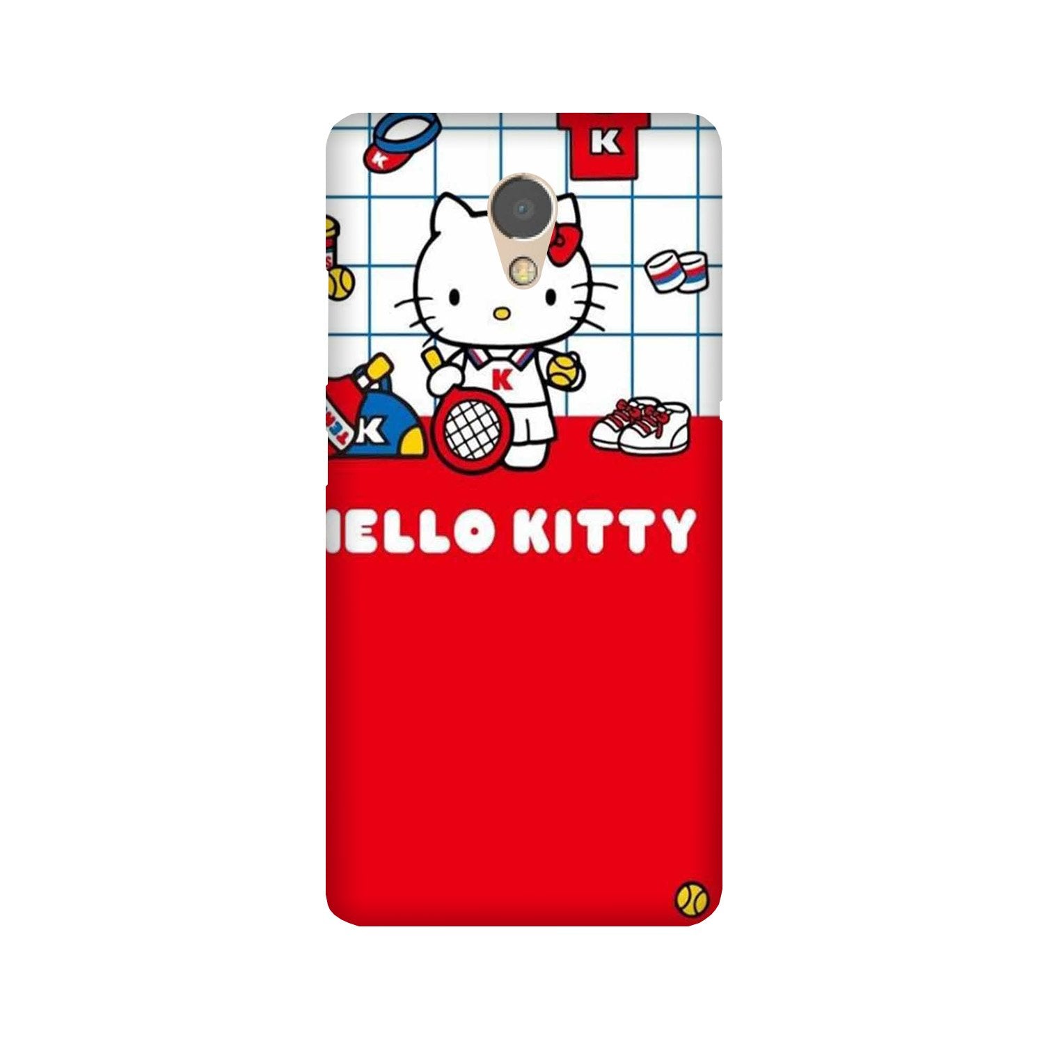 Hello Kitty Mobile Back Case for Lenovo P2 (Design - 363)