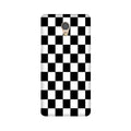 Black White Boxes Mobile Back Case for Lenovo P2 (Design - 372)
