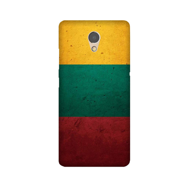 Color Pattern Mobile Back Case for Lenovo P2 (Design - 374)