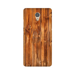 Wooden Texture Mobile Back Case for Lenovo P2 (Design - 376)