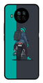 Bike Lover Metal Mobile Case for Xiaomi Mi 10i   (Design No -05)