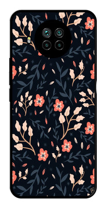 Floral Pattern Metal Mobile Case for Xiaomi Mi 10i