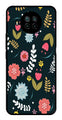 Floral Pattern2 Metal Mobile Case for Xiaomi Mi 10i   (Design No -12)
