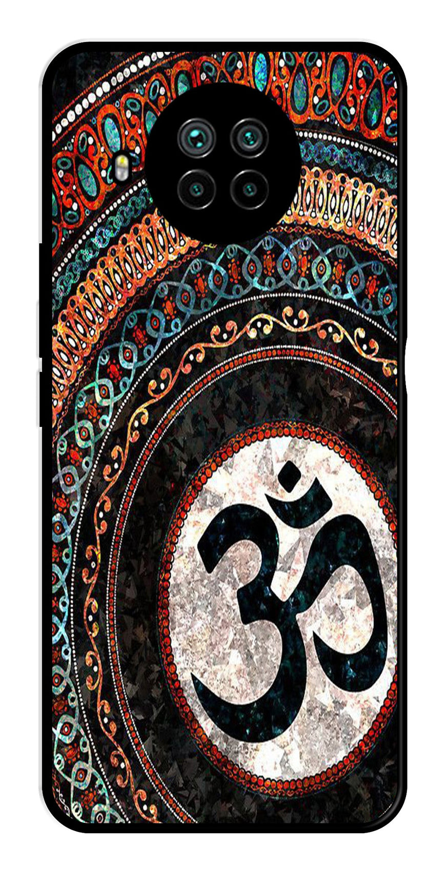 Oum Design Metal Mobile Case for Xiaomi Mi 10i   (Design No -15)