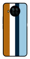 MultiColor Pattern Metal Mobile Case for Xiaomi Mi 10i   (Design No -17)