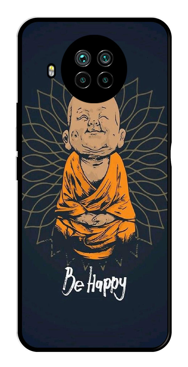 Be Happy Metal Mobile Case for Xiaomi Mi 10i   (Design No -27)
