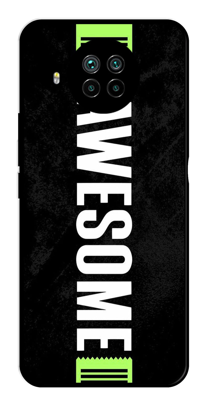 Awesome Metal Mobile Case for Xiaomi Mi 10i   (Design No -33)