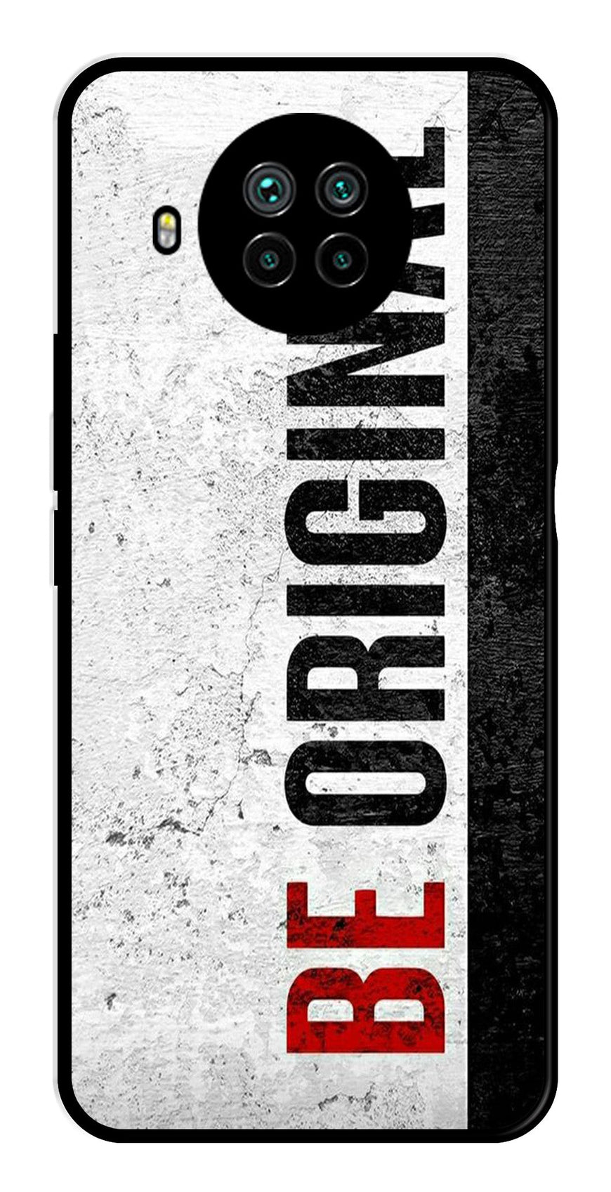 Be Original Metal Mobile Case for Xiaomi Mi 10i   (Design No -38)