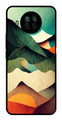 MultiColor Pattern Metal Mobile Case for Xiaomi Mi 10i   (Design No -43)